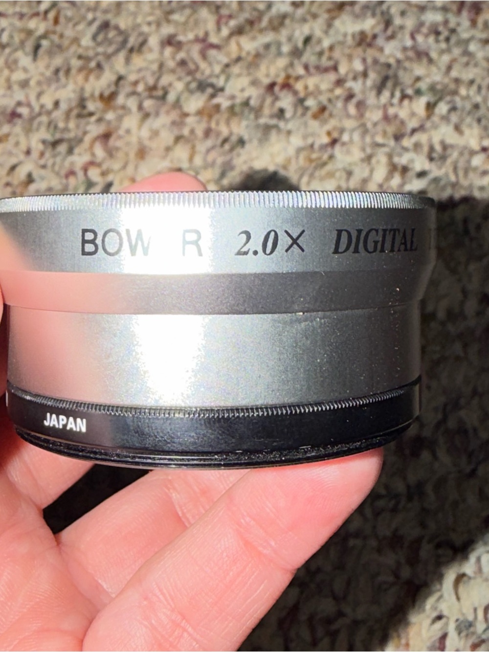 Bower 2.0X 58mm tele lens Digital 2x Teleconverter digital camera professional